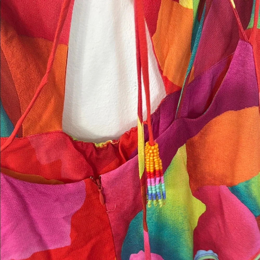 FARM Rio Colorful Backless Dress - Picture 7 of 7